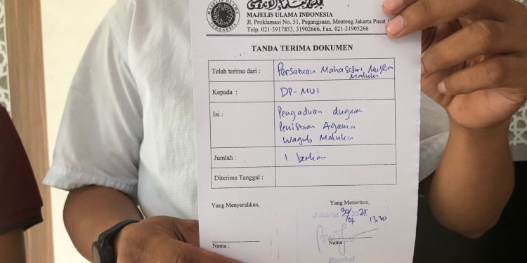 Wakil Gubernur Maluku Diadukan Ke MUI Pusat Atas Dugaan Penistaan Agama