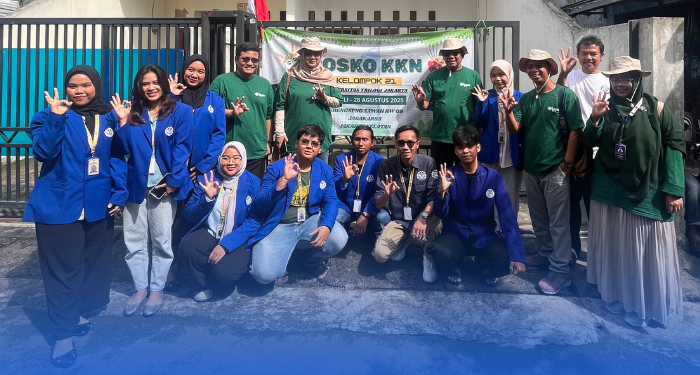 Tinjau KKN Srengseng Sawah, Rektor Universitas Trilogi Dorong Mahasiswa Beri Dampak Nyata