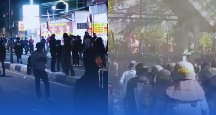 Pagar Dibobol, Batu Dilempar, Ribuan Warga Ganyang Kenaikan PBB-P2 di Bone!