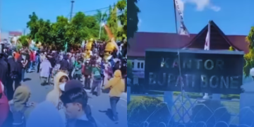 Situasi Mencekam di Bone