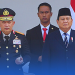 apolri Jenderal Listyo Sigit Prabowo bersama Presiden Prabowo Subianto.
