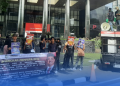 Aksi HMI MPO Jakarta Raya depan KPK RI