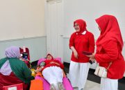 Peringati HUT ke-80 RI, DWP Kemenpora Gelar Bakti Sosial Donor Darah
