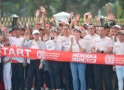 Sejumlah Menteri Kabinet Merah Putih Ikut Meriahkan Merdeka Run 8.0K, Wujudkan Kolaborasi Sehat Rayakan Kemerdekaan