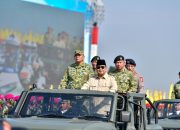 Wamenpora Taufik Hadiri Upacara Gelar Pasukan Operasional dan Kehormatan Militer 2025