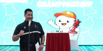 Menteri Pemuda dan Olahraga Republik Indonesia (Menpora RI) Dito Ariotedjo secara resmi membuka Kejuaraan Catur Junior Piala Purnomo Yusgiantoro ke-6 Tahun 2025 di Gedung Serba Guna Gelora Bung Karno (GBK), Senayan, Jakarta, Sabtu (30/8).(foto:Herry/kemenpora.go.id)