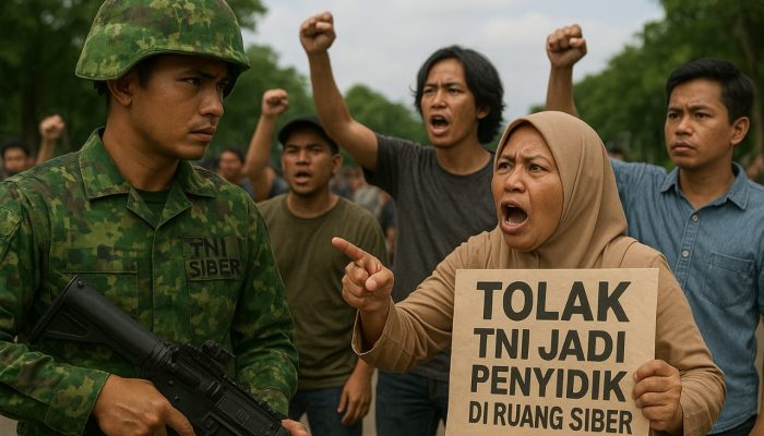 Raksha Initiatives : RUU KKS, TNI Jadi Polisi Siber? Ancaman Baru Demokrasi Indonesia!