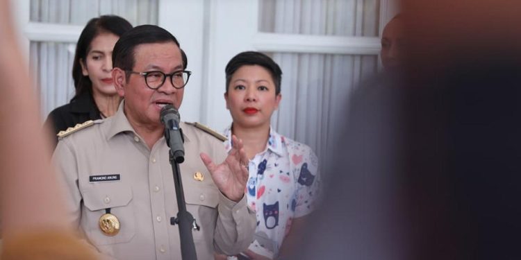 Gubernur Pramono Anung.