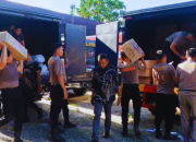 Ribuan Personel Polda Sumbar Terus Kerja Nonstop Pulihkan Padang dari Banjir dan Longsor