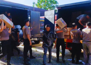 Polda Sumbar Pulihkan Padang dari Banjir