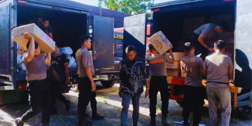 Polda Sumbar Pulihkan Padang dari Banjir