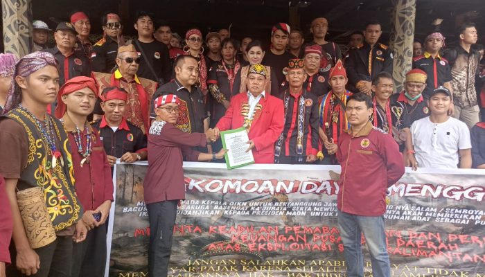 Masyarakat Dayak Soroti Penghilangan Salam Falsafah di Pintu Masuk OIKN