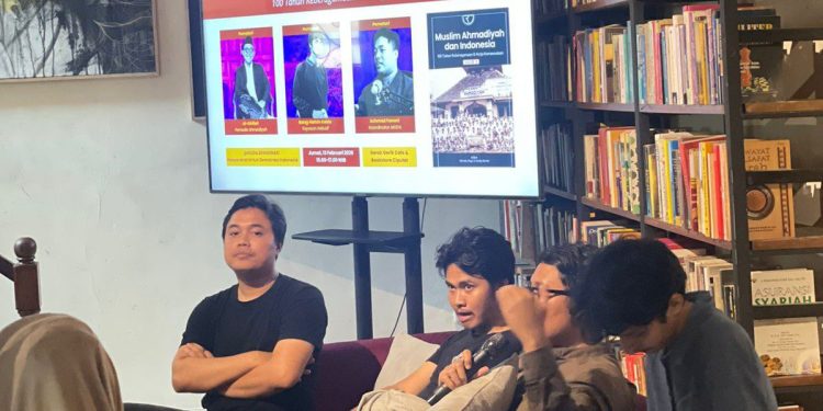 Bedah Buku 100 Tahun Ahmadiyah di Ciputat, MUDA Soroti Penguatan Anak Muda dan Perlawanan atas Stigma