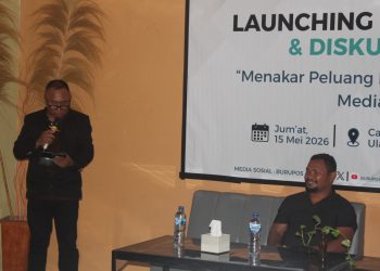 Pemda Buru Selatan Hadiri Launching Media Online Burupos