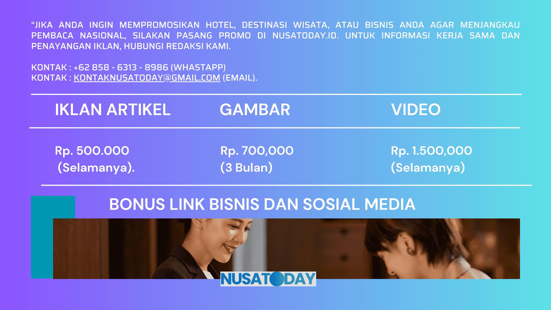 Iklan Nusa Today