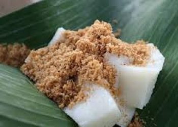 Ketan Bintul, Sajian Tradisional.