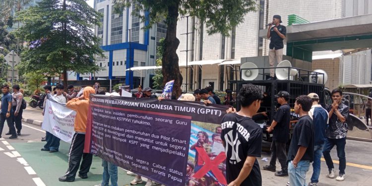 GPIT Gelar Aksi Damai Desak Negara Hentikan Kekerasan Bersenjata di Papua dan Tetapkan KSTP
