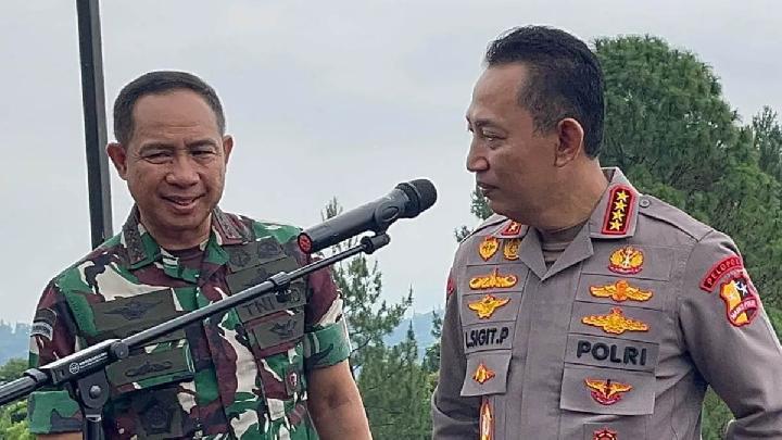Panglima TNI dan Kapolri