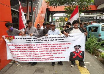 Aksi Unjuk Rasa Kelima Soroti Dugaan Pungli Oknum Pegawai Rutan/Lapas